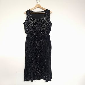 Notations woman skirt tank top sparkle special occasion set